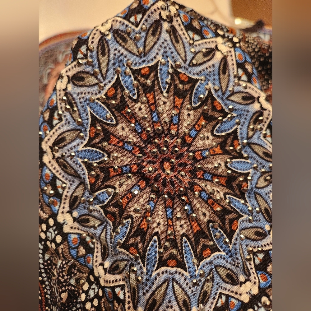 Desigual Poncho Mandala Top - Picture 7 of 10